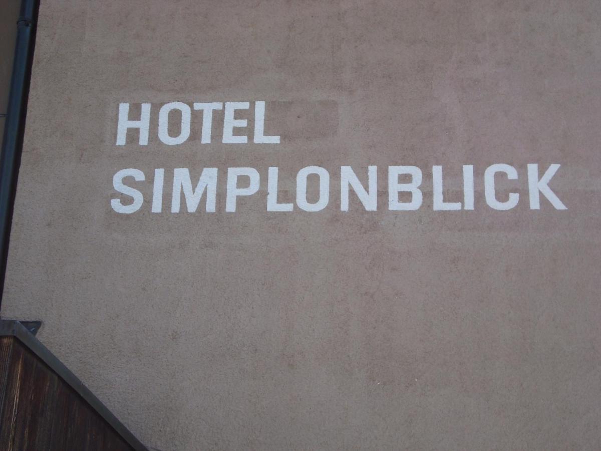 Hotel Simplon-Blick المظهر الخارجي الصورة